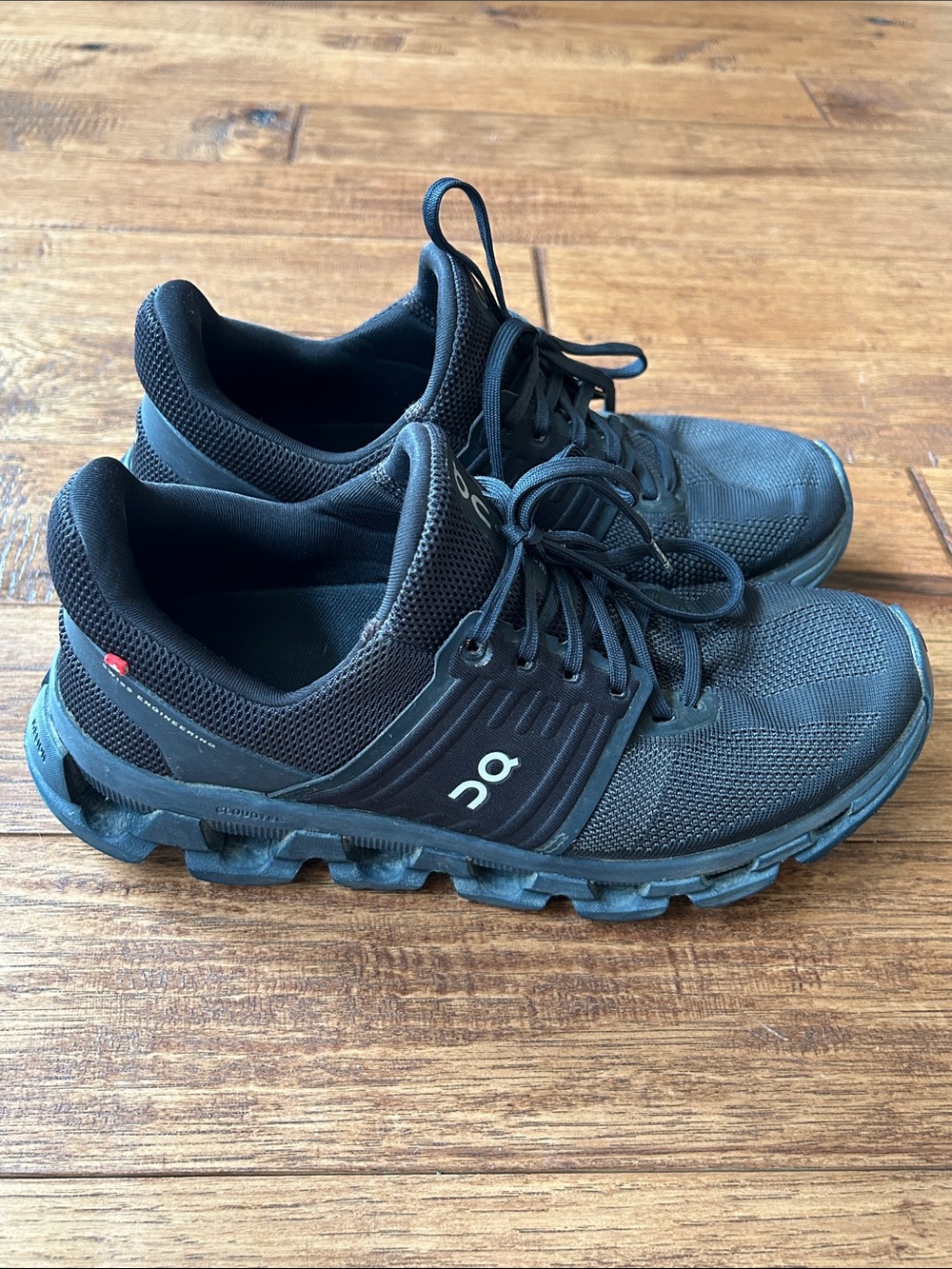 On Running Cloudswift 3 Cloud Cushioned Running Shoes Black Womens Size 8.5